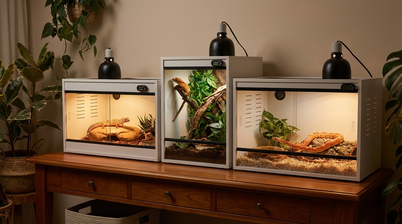 温度管理が楽な爬虫類5選【初心者におすすめ】