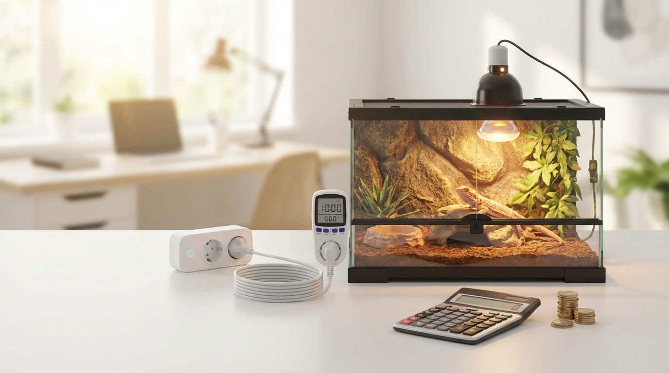 爬虫類の電気代の内訳と計算方法