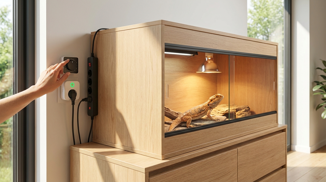 爬虫類のライト・ヒーターの電気代を節約する7つの方法