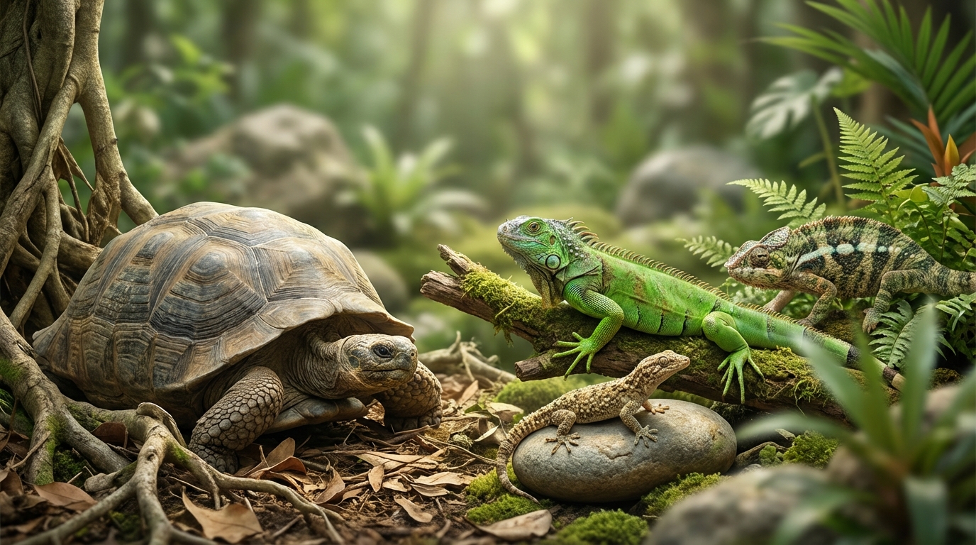 爬虫類の寿命が長い3つの理由｜なぜ長生きできるのか