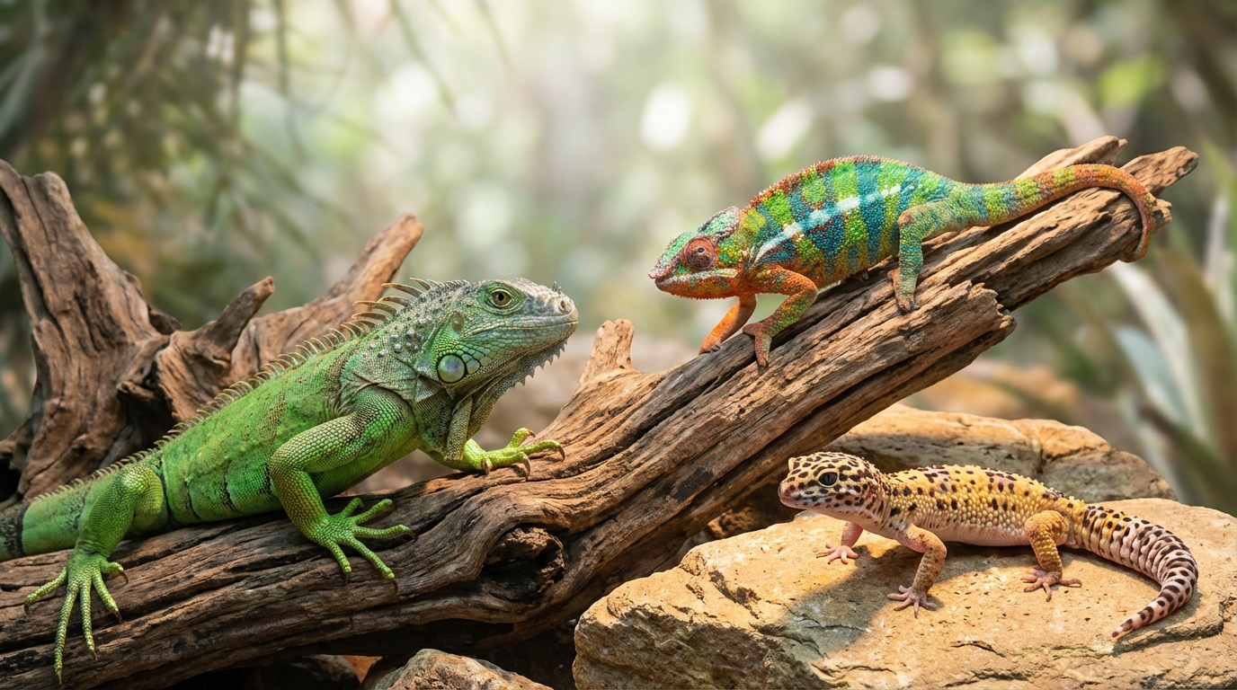 【トカゲ類】種類別の寿命一覧