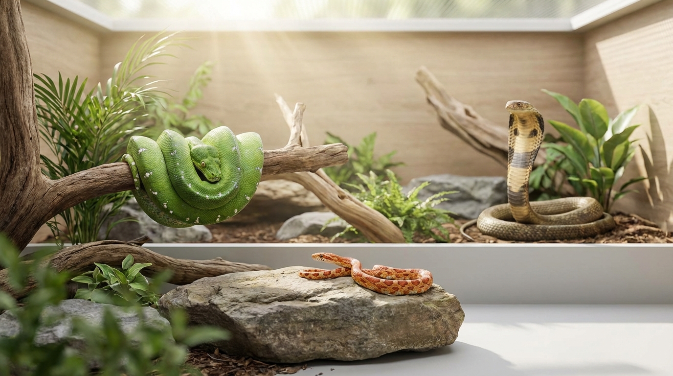 【ヘビ類】種類別の寿命一覧