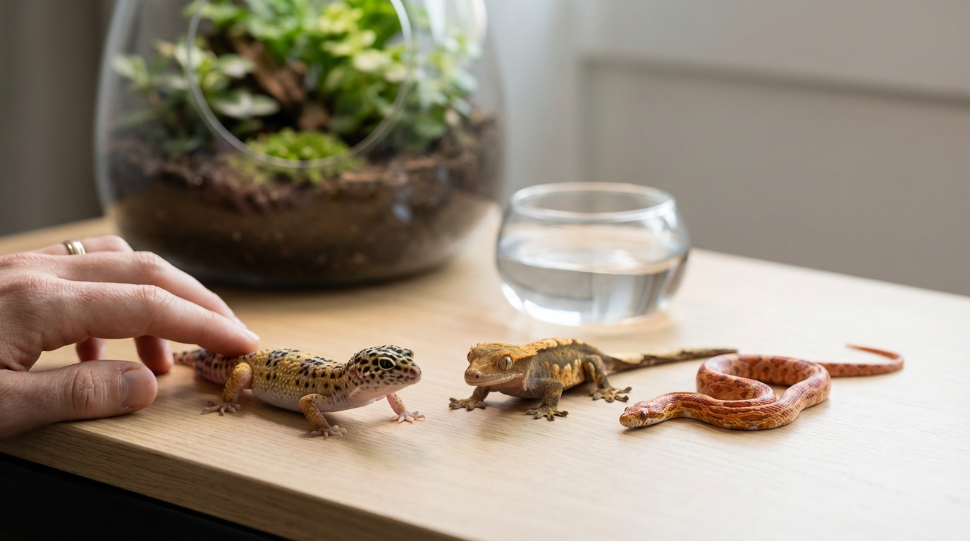 【初心者向け】値段と飼いやすさで選ぶコスパ最強の爬虫類3選