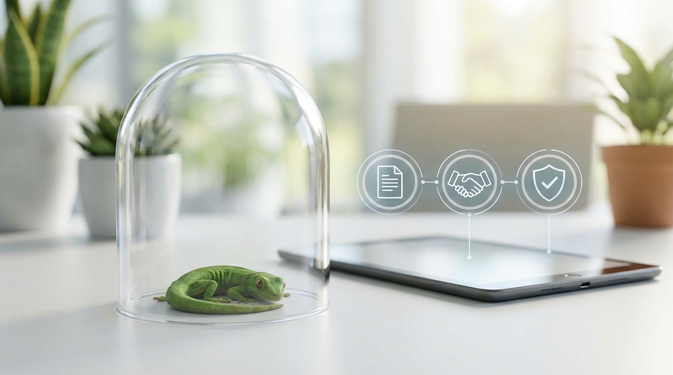 爬虫類ペット保険の加入方法｜申込みから補償開始までの流れ