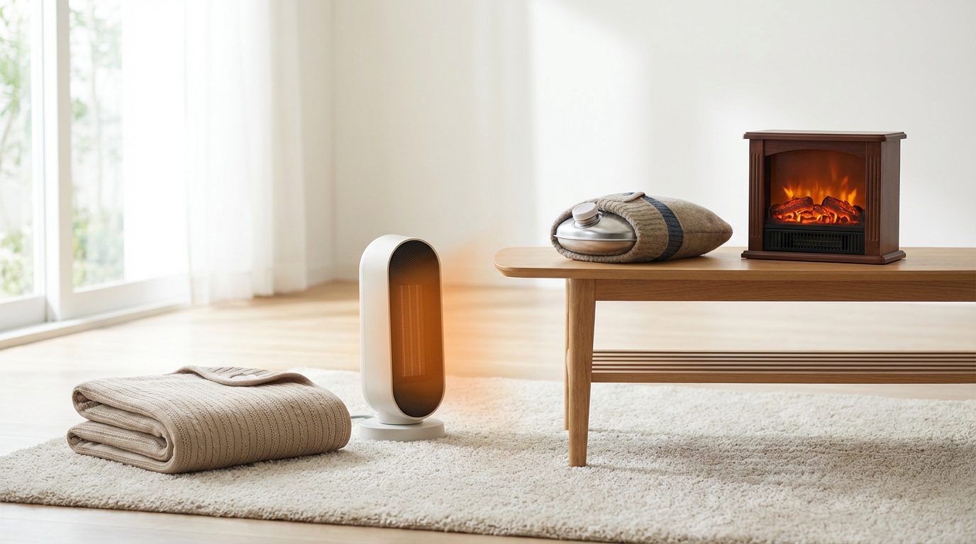 エアコンなしで使える保温器具4種類と特徴