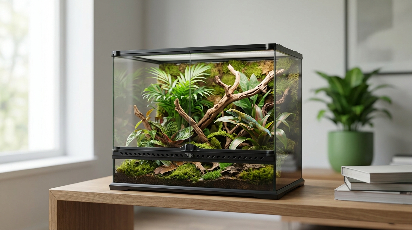 爬虫類テラリウムとは？30秒でわかる基本情報