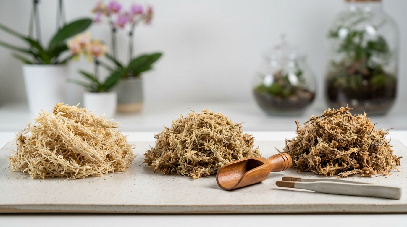 失敗しない水苔の選び方｜3つのポイント