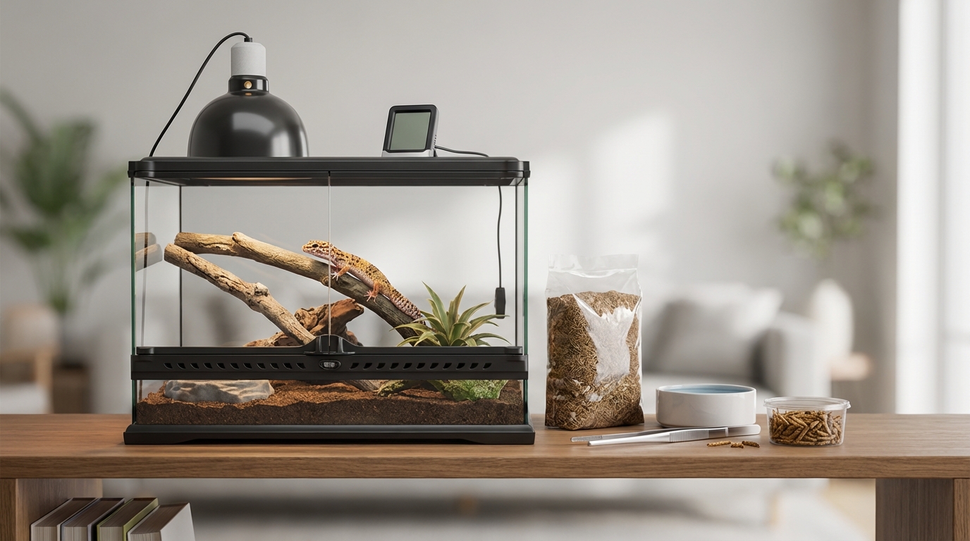 爬虫類の飼育に必要なもの一覧【初期費用の内訳付き】