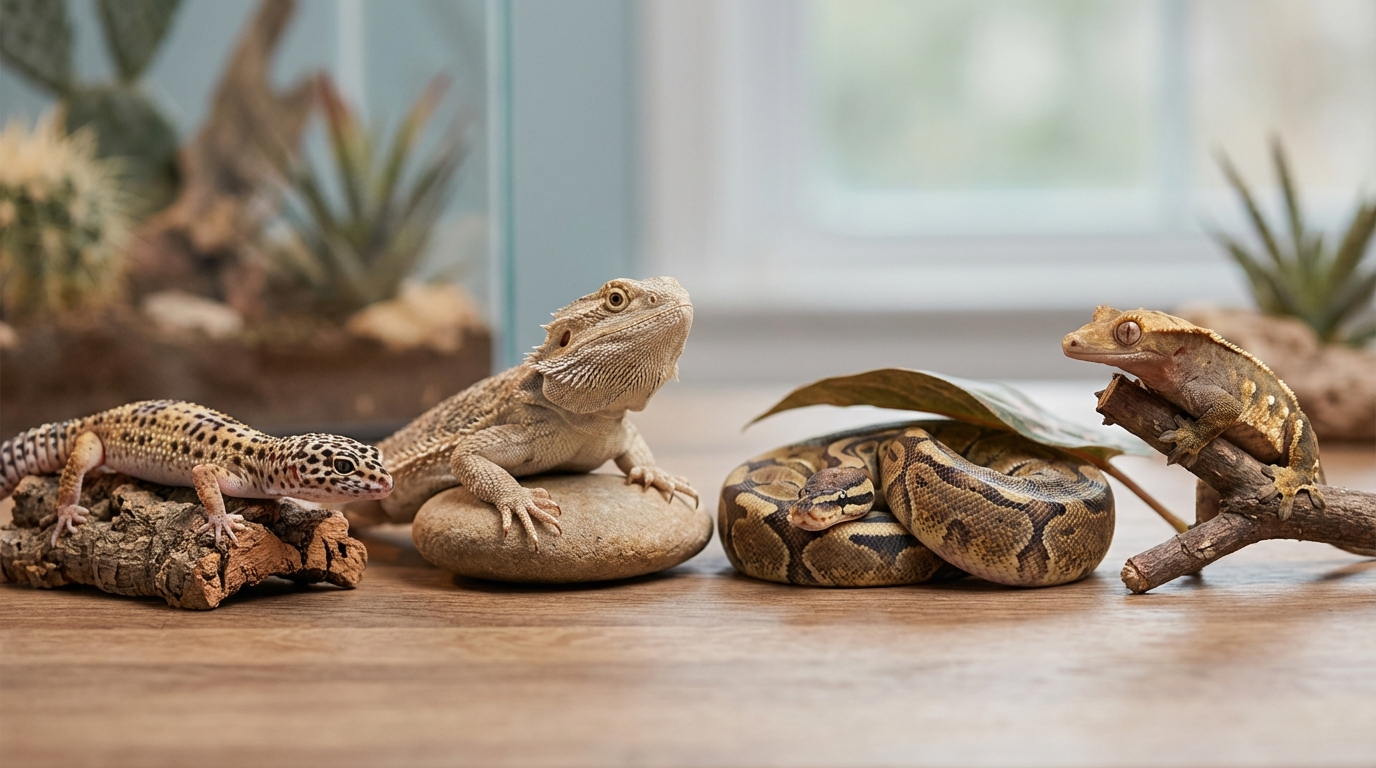 爬虫類人気ランキング4位〜10位を詳しく紹介