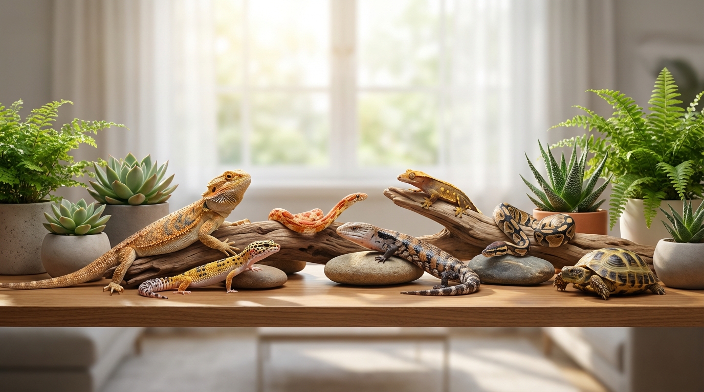 初心者向け爬虫類おすすめ7種を徹底解説