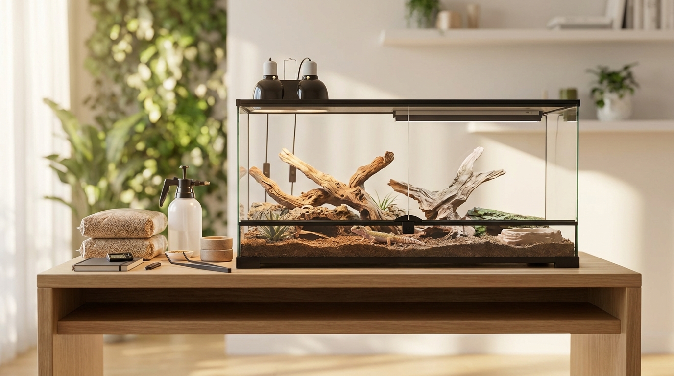 爬虫類の飼育に必要なもの【初期費用の目安も紹介】