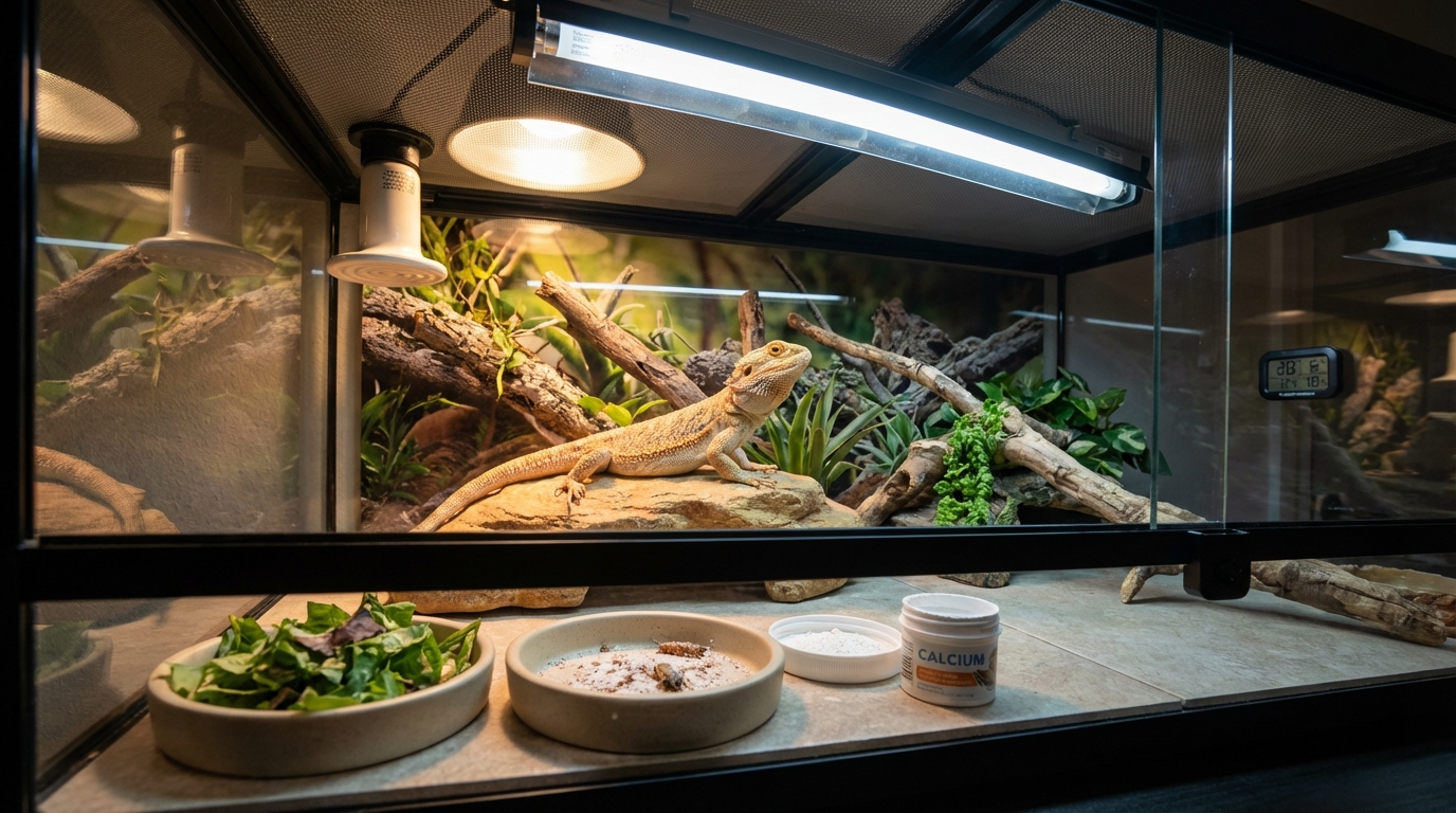 爬虫類のくる病を予防する5つの対策【今日から実践】