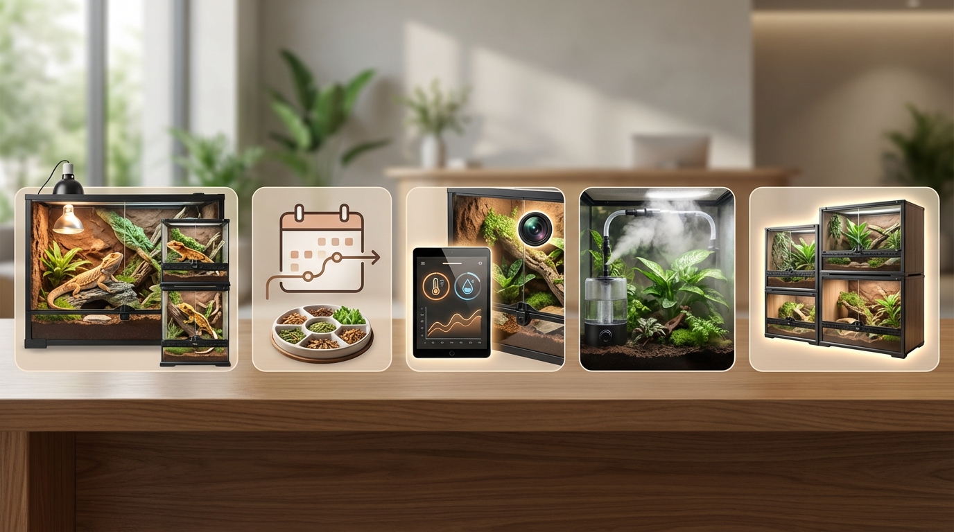 爬虫類ペットホテルの料金に影響する5つの要素