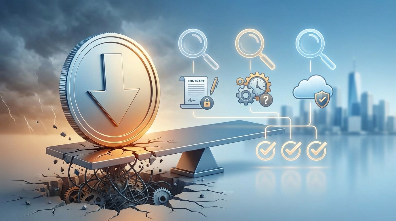 料金だけで選ぶと危険！確認すべき3つのポイント