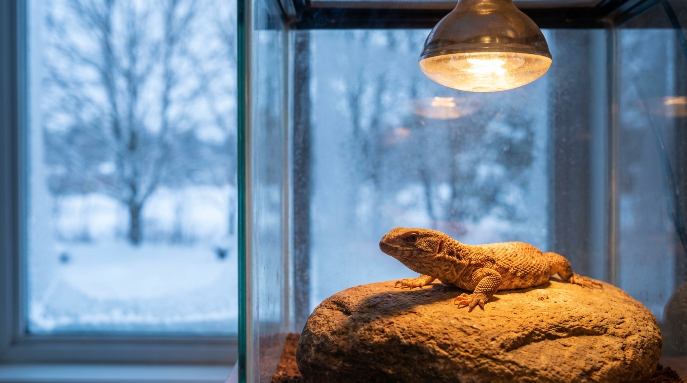 なぜ冬対策が必要？爬虫類が寒さに弱い理由