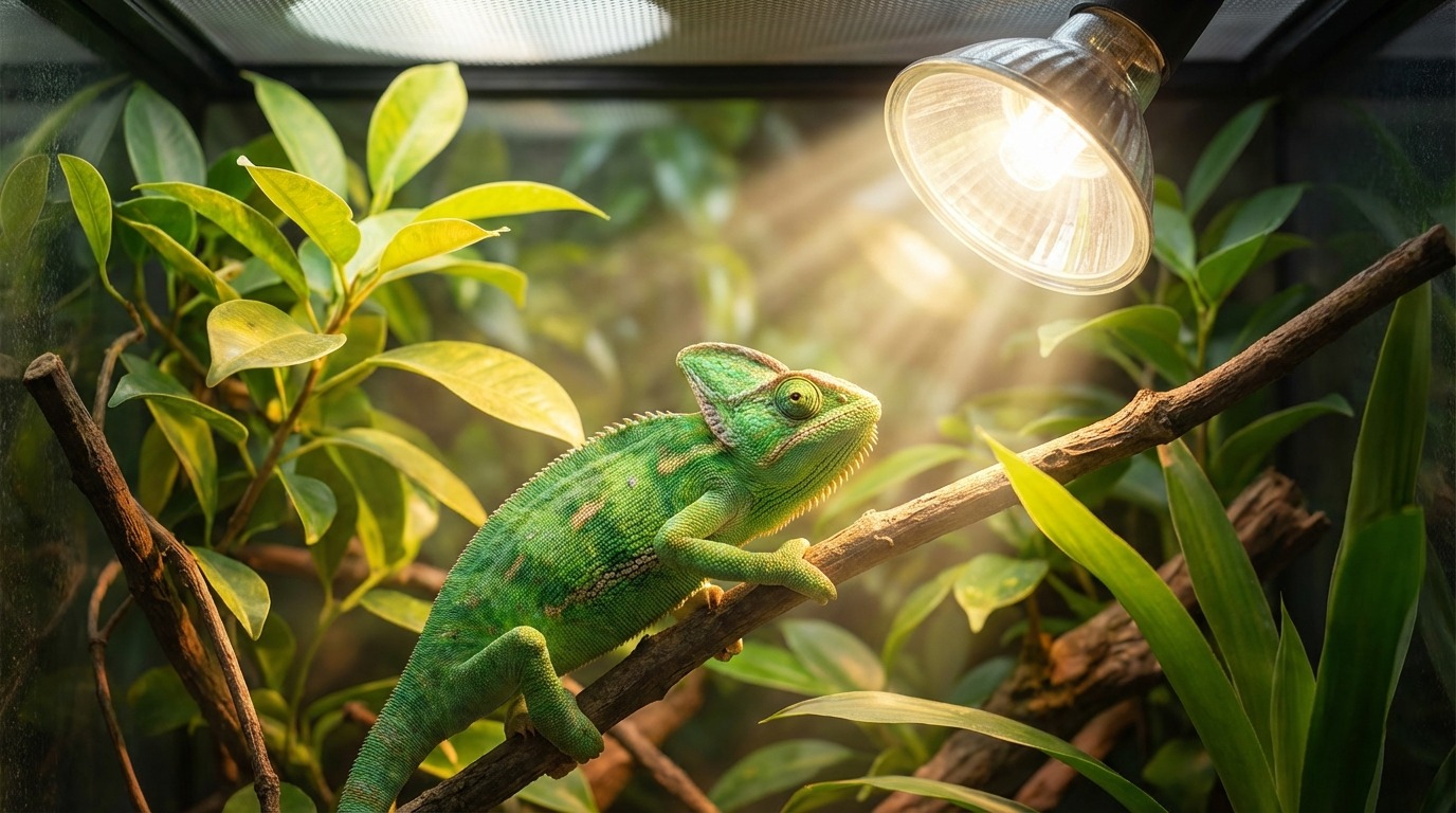 爬虫類にUVライトが必要な理由