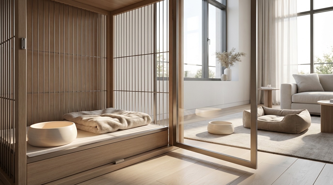 ケージ内と外どっちに置く？設置位置の判断基準