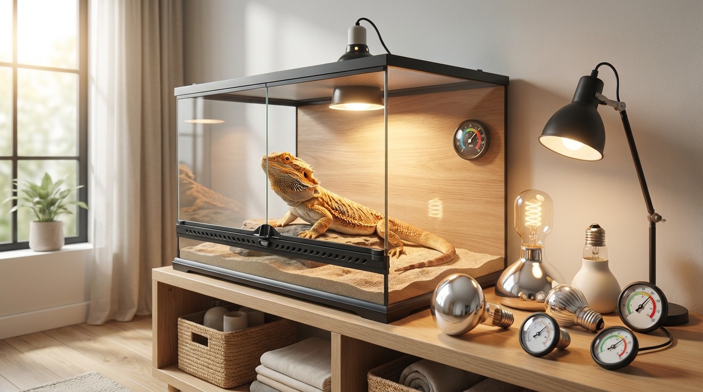 爬虫類用バスキングライトの選び方｜失敗しない3つのポイント