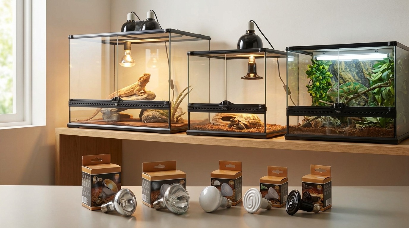 まとめ｜飼育種とケージに合ったバスキングライトを選ぼう