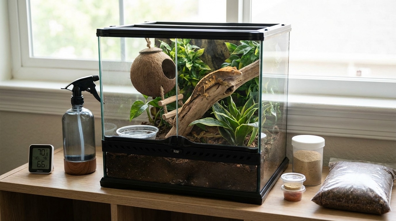 クレスの飼育に必要なもの|初心者向け機材リスト