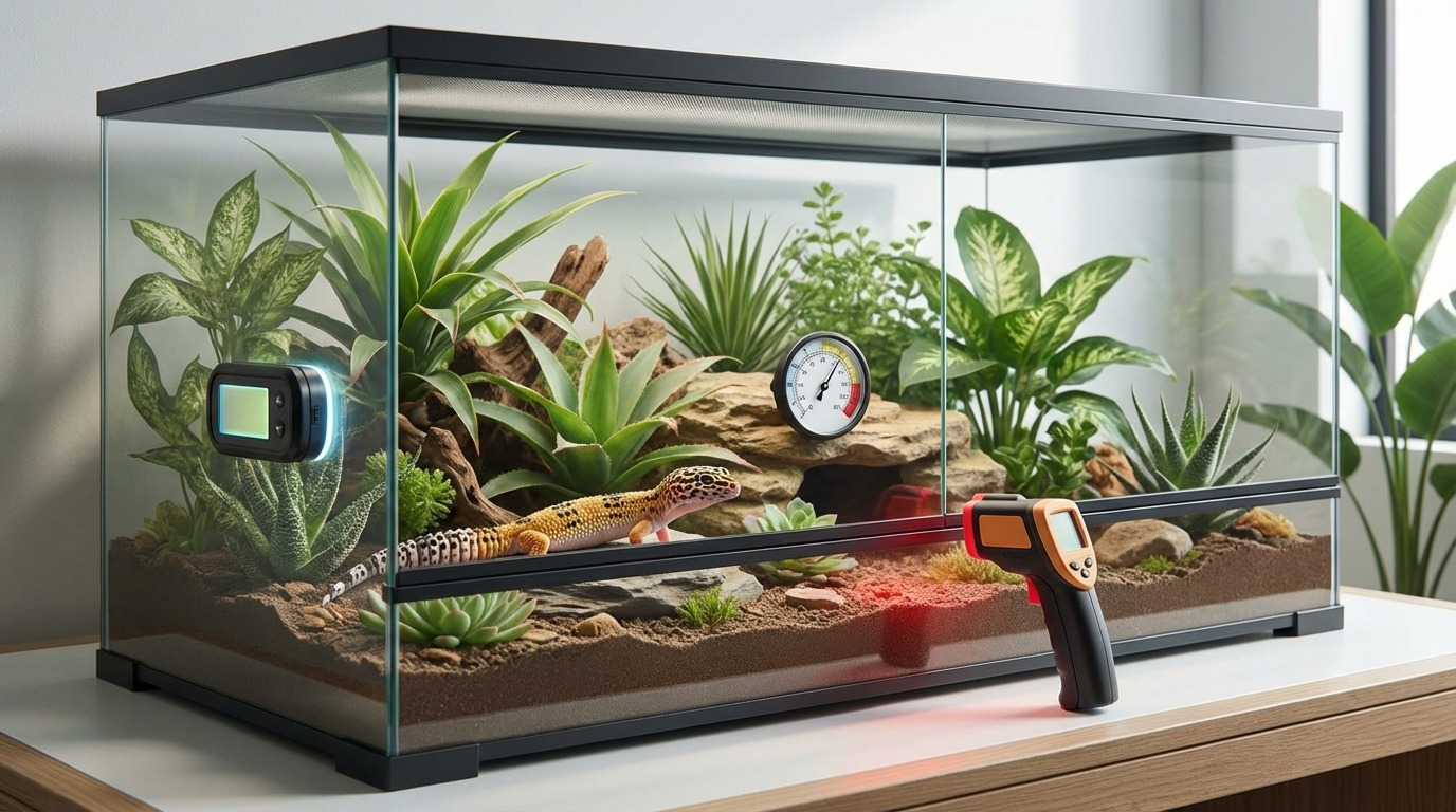 爬虫類用温度計の種類と特徴｜3タイプを徹底比較