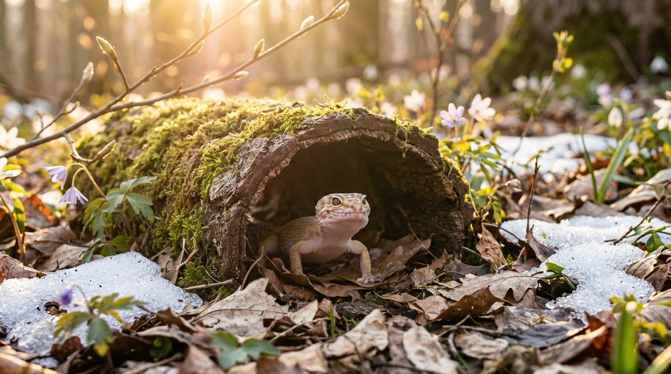 爬虫類の冬眠の起こし方｜冬眠明けの正しい手順
