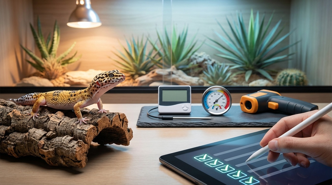 爬虫類用温度計を選ぶときの5つのチェックポイント