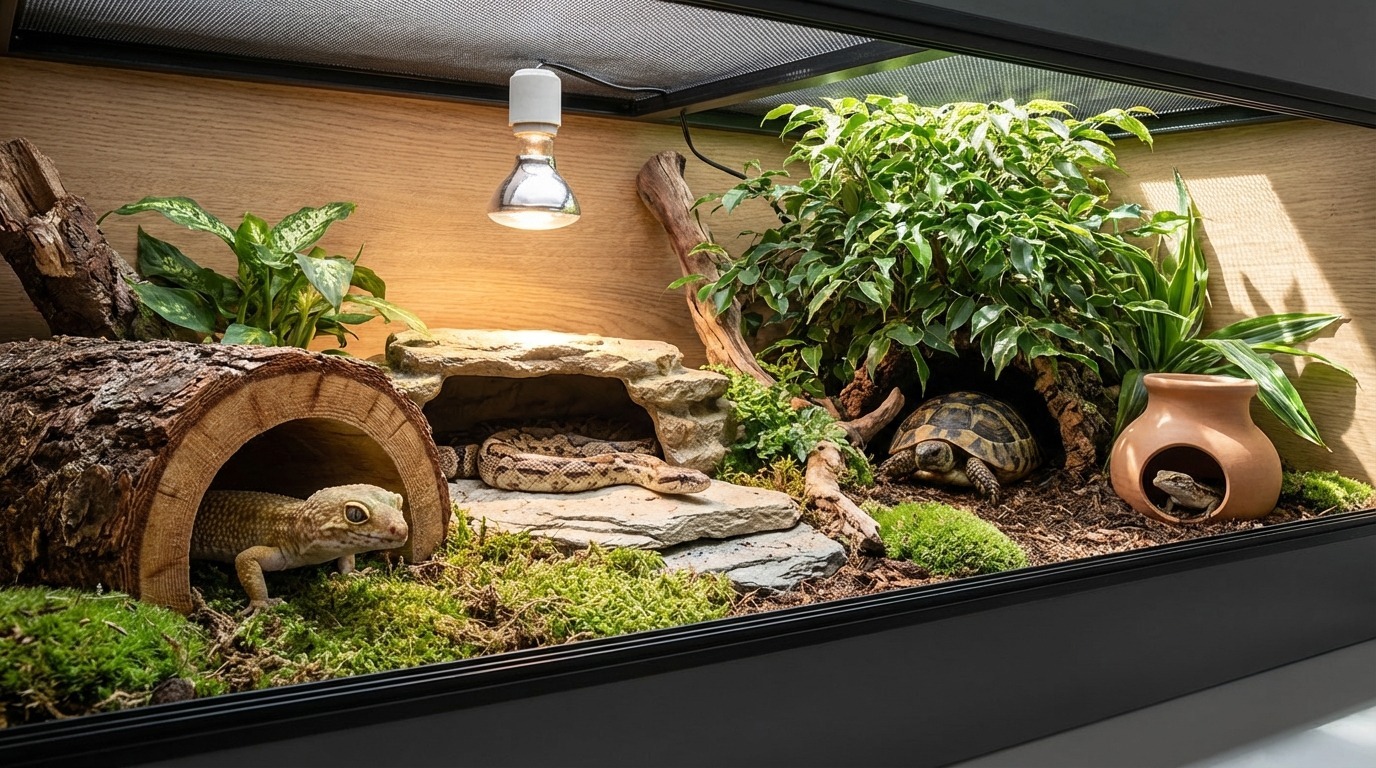 爬虫類にシェルターが必要な4つの理由