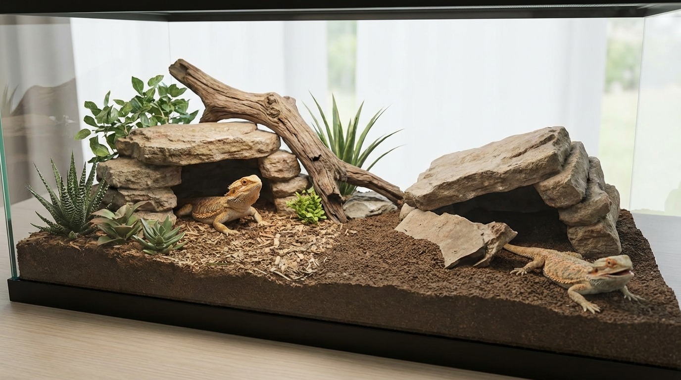 爬虫類シェルターの設置方法とよくある失敗