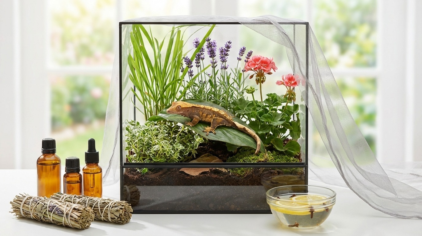 爬虫類に安全な蚊対策6選【代替方法を徹底解説】