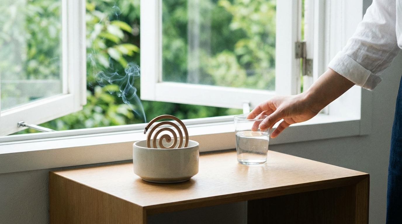 万が一、蚊取り線香に曝露した場合の対処法