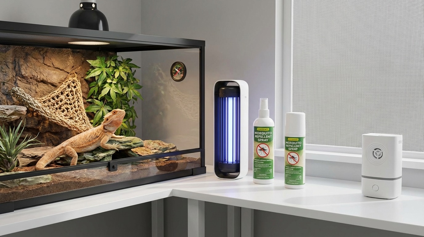 爬虫類飼育者におすすめの蚊対策グッズ