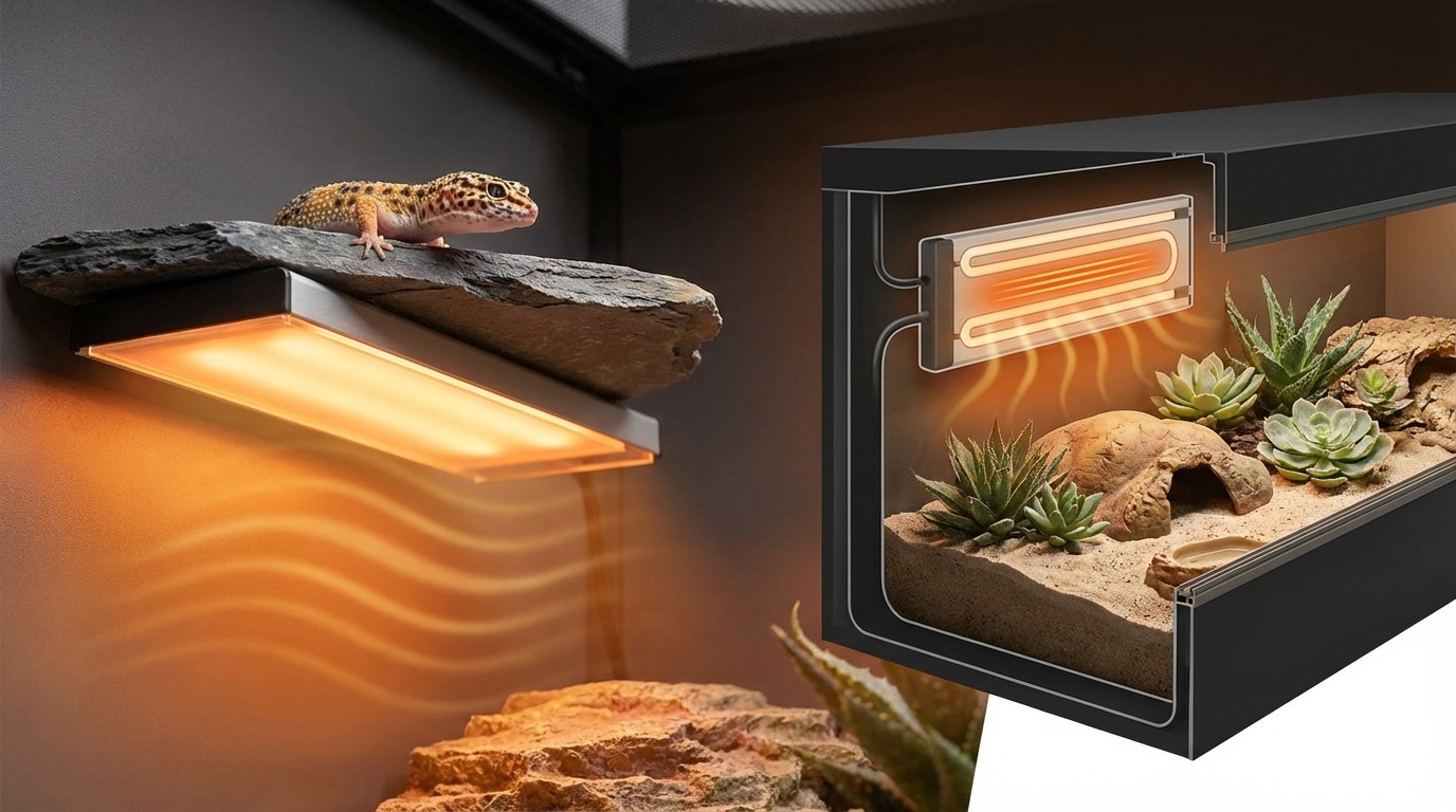パネルヒーターとは?爬虫類に必要な理由と仕組み