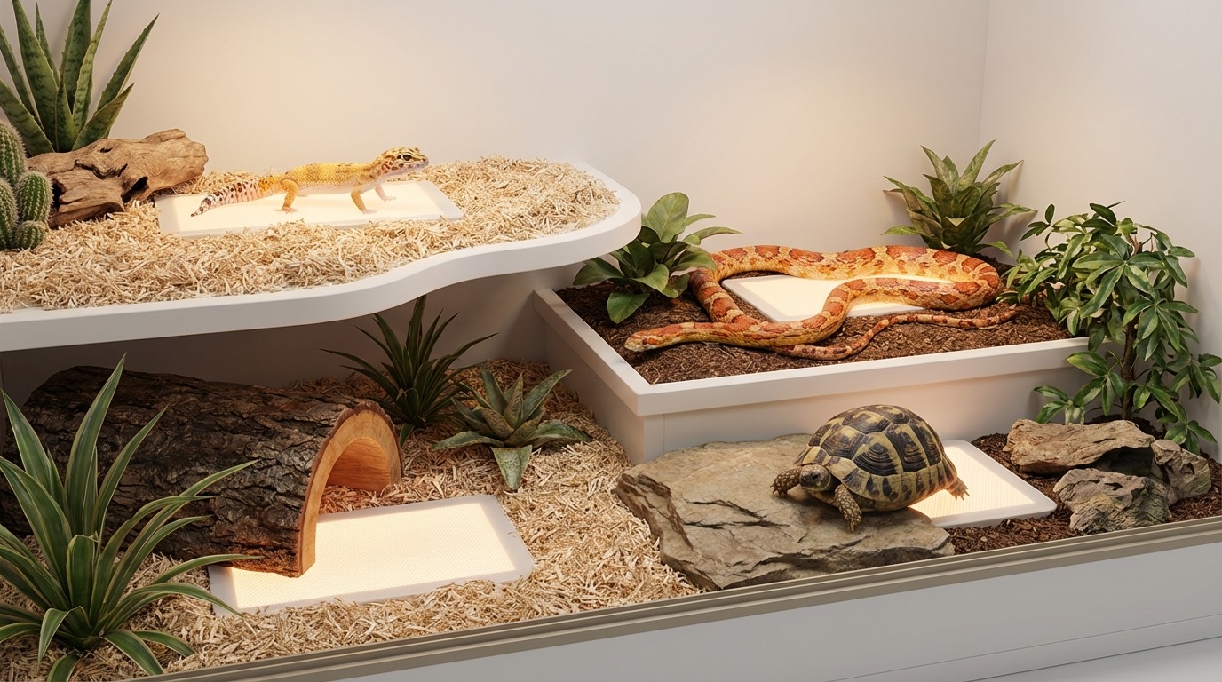 爬虫類用パネルヒーターおすすめ5選|生体別の選び方