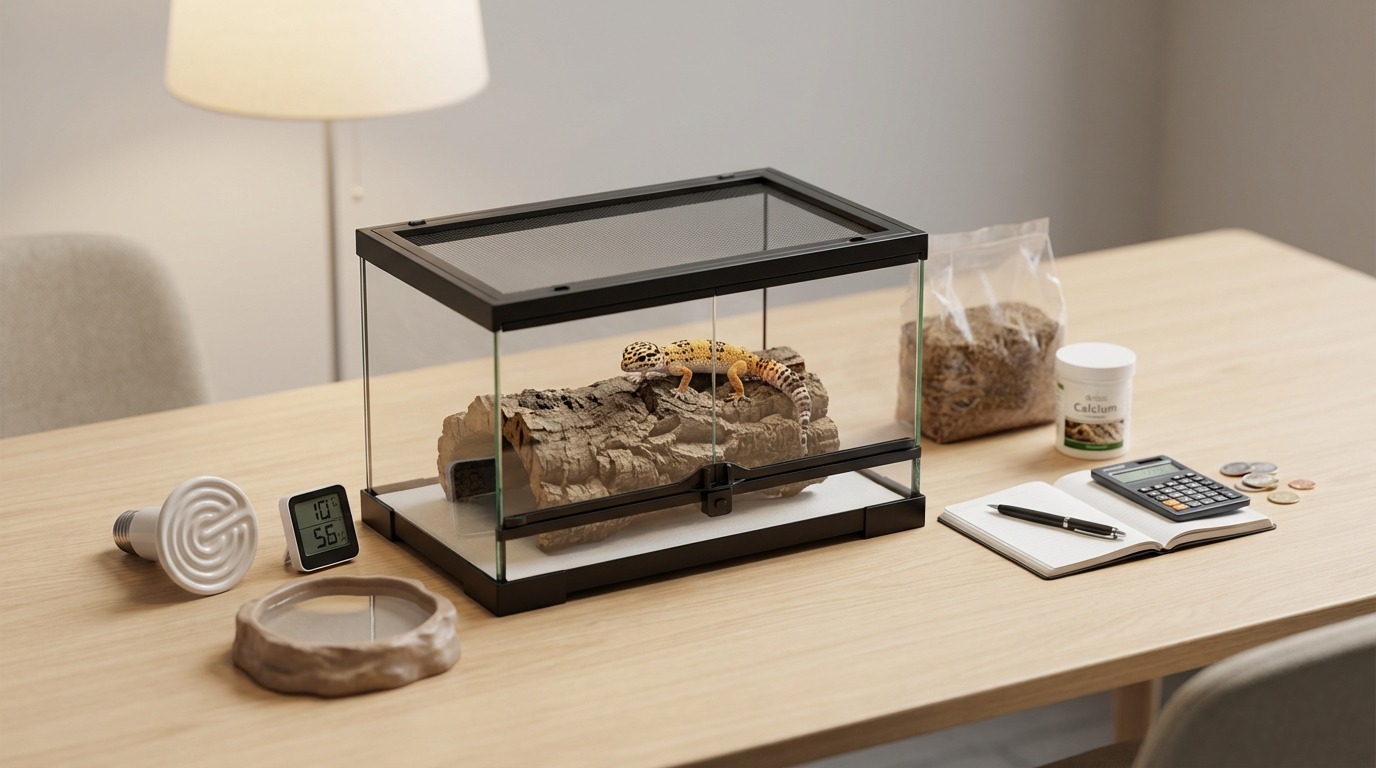 爬虫類の飼育に必要なものリストと費用の目安