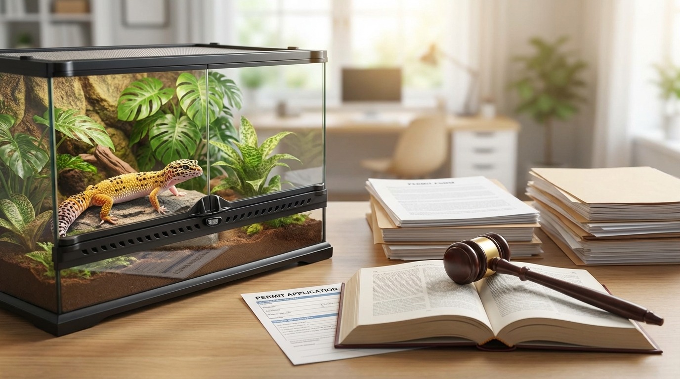 爬虫類の飼育に許可・届出は必要？法律の基礎知識