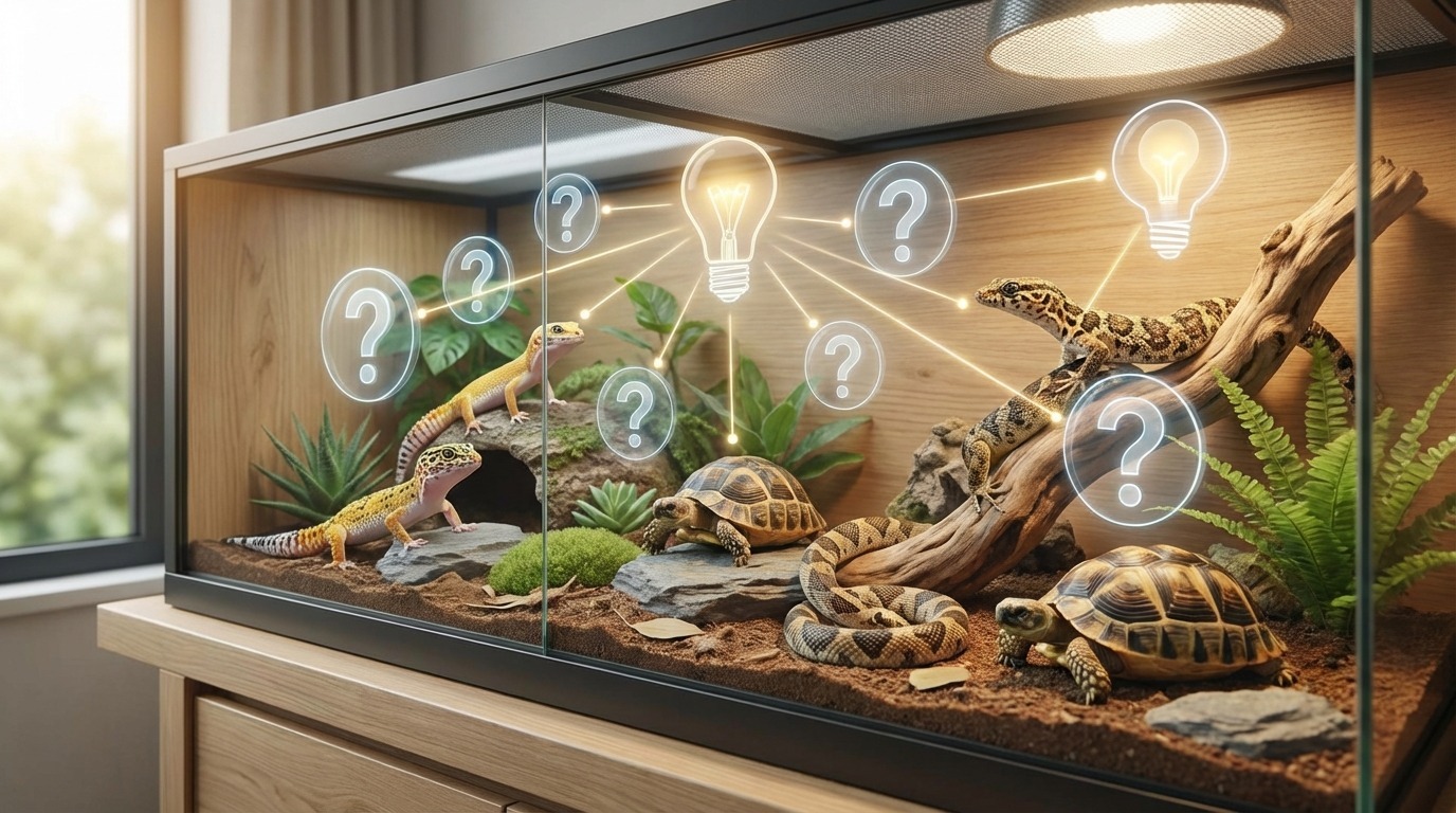 爬虫類飼育のよくある質問（FAQ）