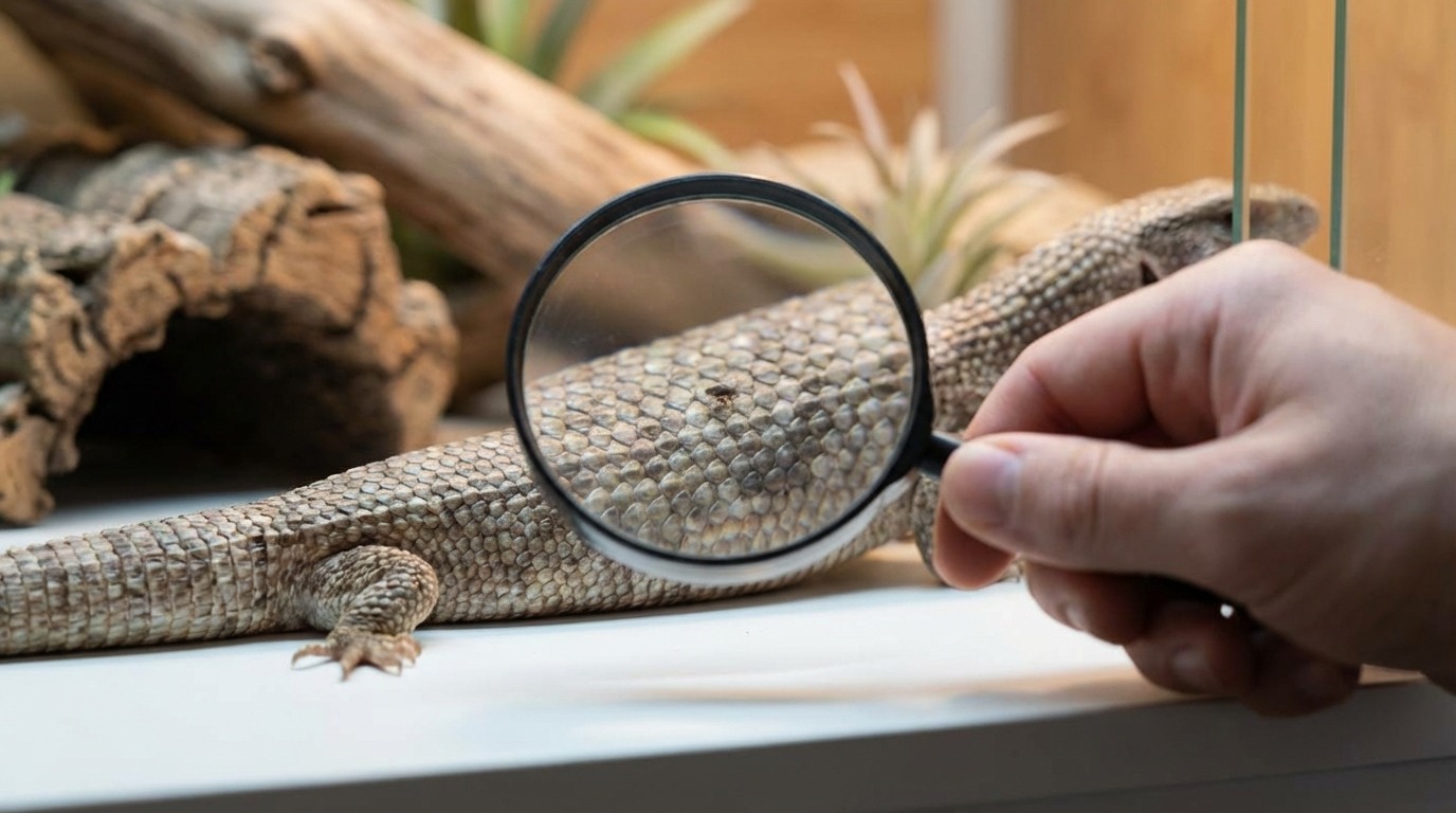 【緊急度別】爬虫類のダニ発見時にまずやるべきこと