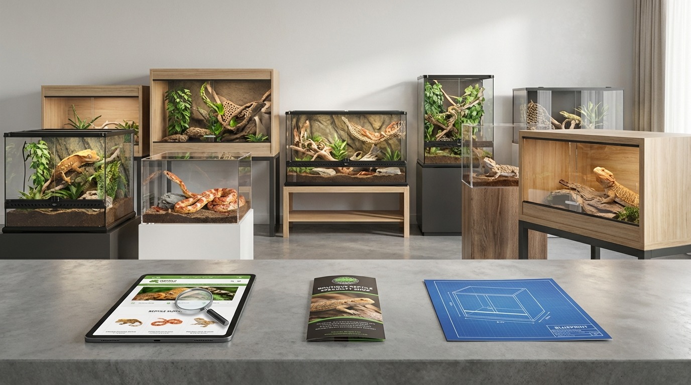 爬虫類ケースはどこで買う？購入場所を徹底比較