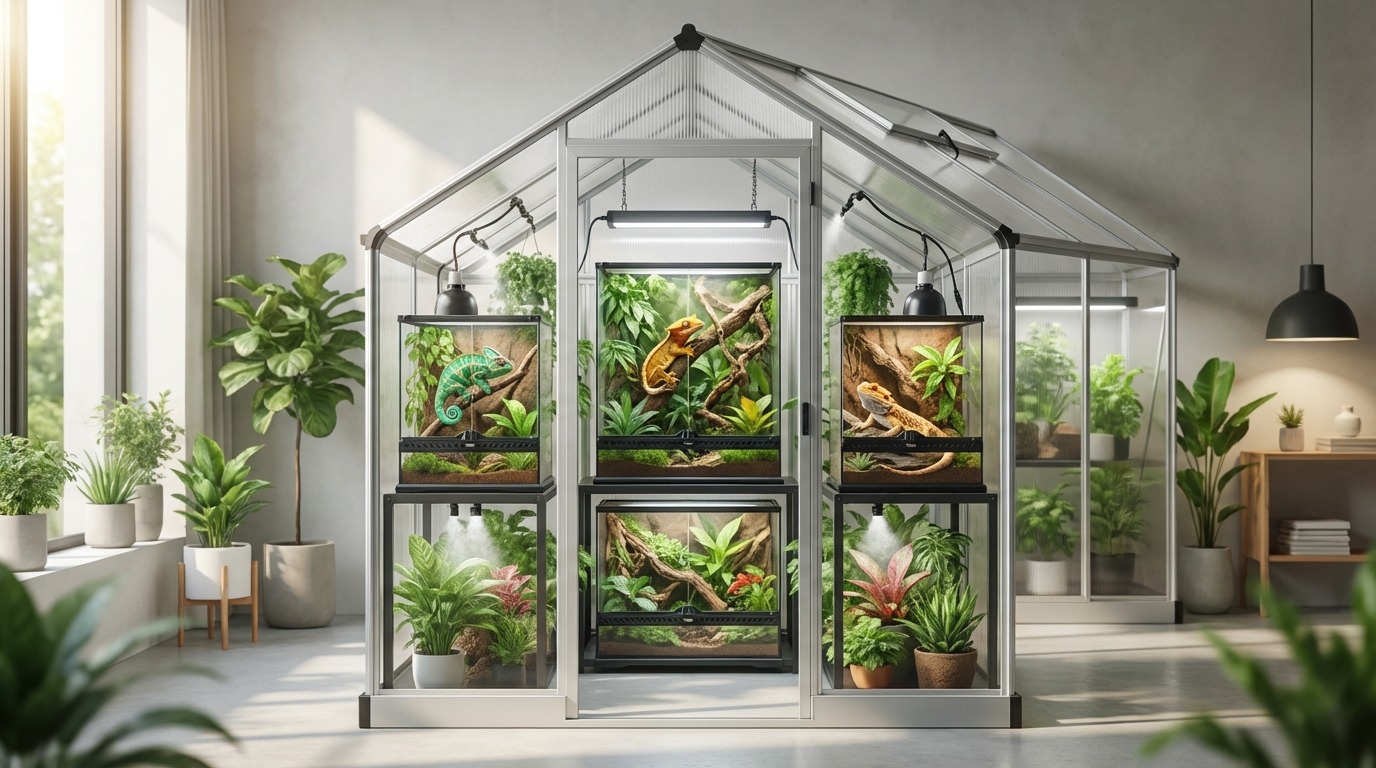 爬虫類飼育におすすめのビニール温室3選