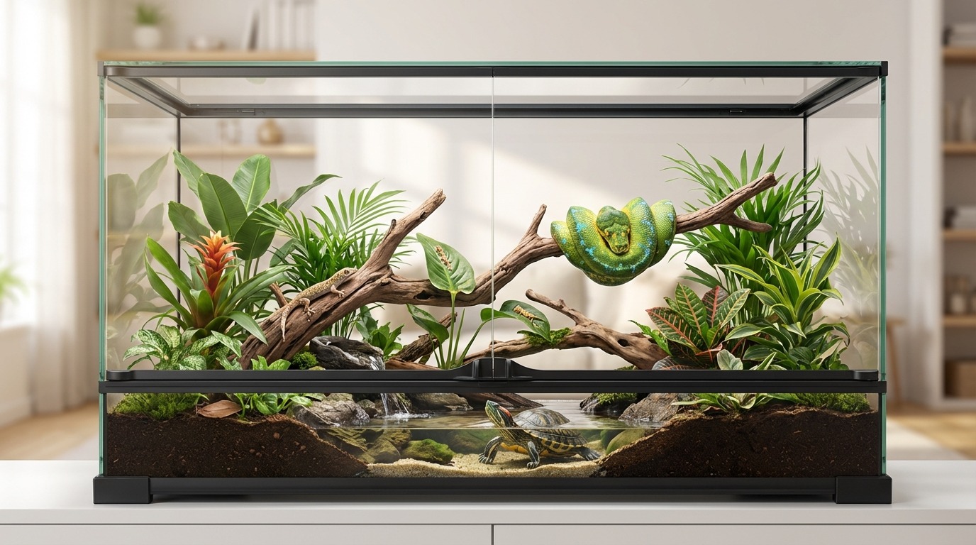 水槽で飼える爬虫類10種｜タイプ別に徹底解説