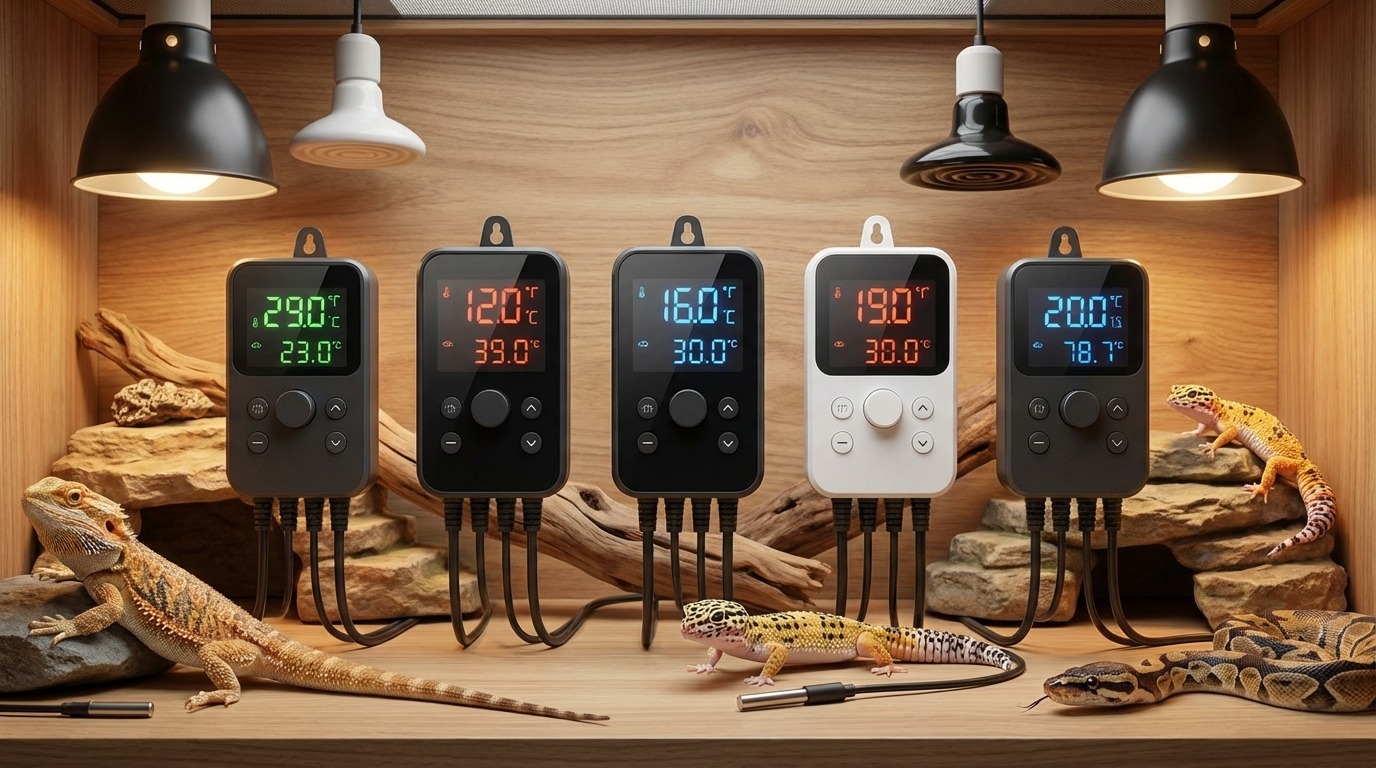 爬虫類用サーモスタットおすすめ5選を徹底比較