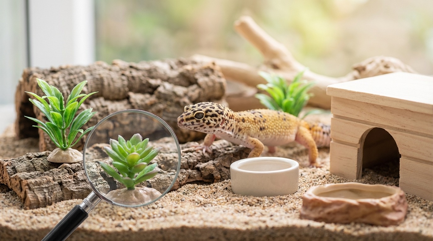100均素材は爬虫類に安全?購入前の確認ポイント3つ