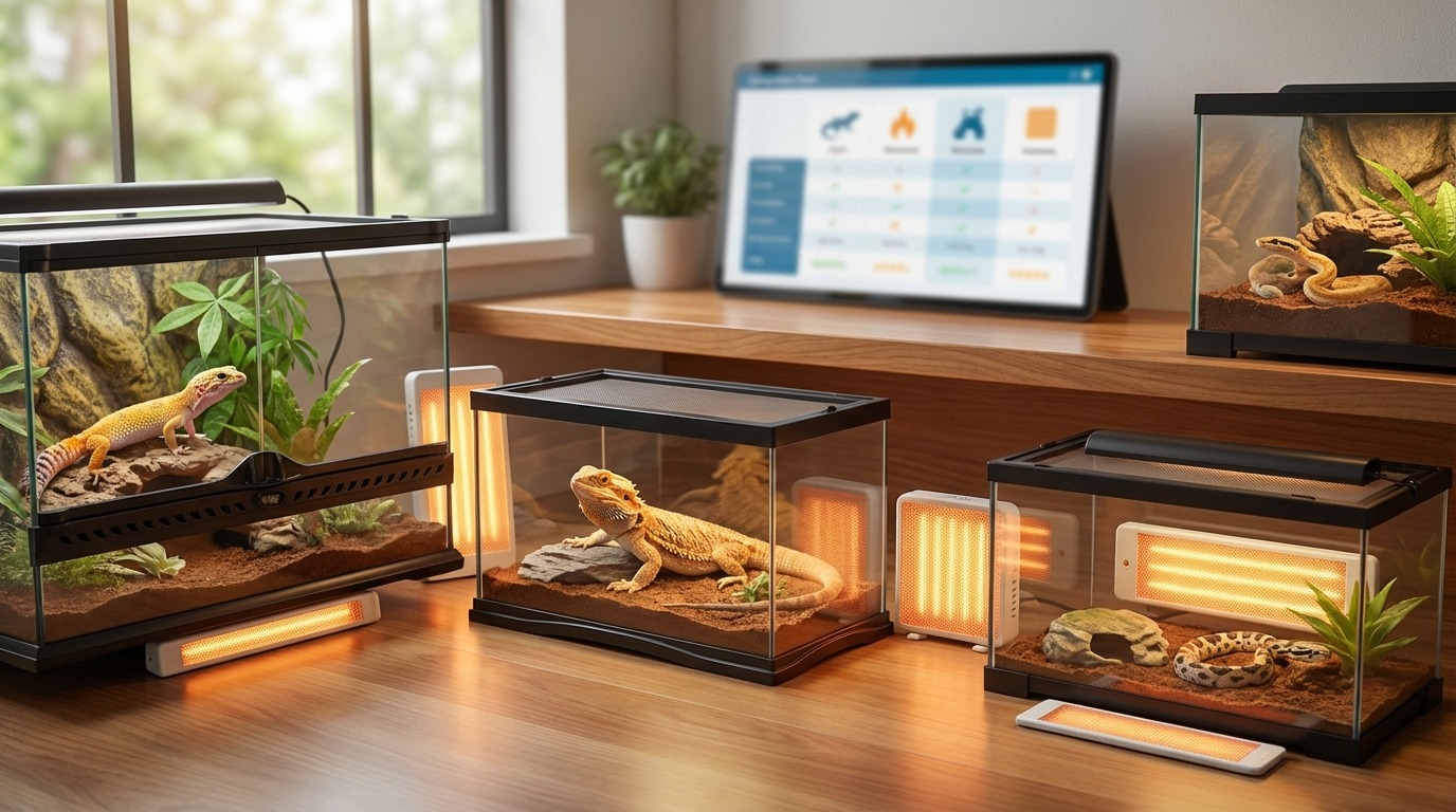 爬虫類用パネルヒーターおすすめ10選【比較表付き】