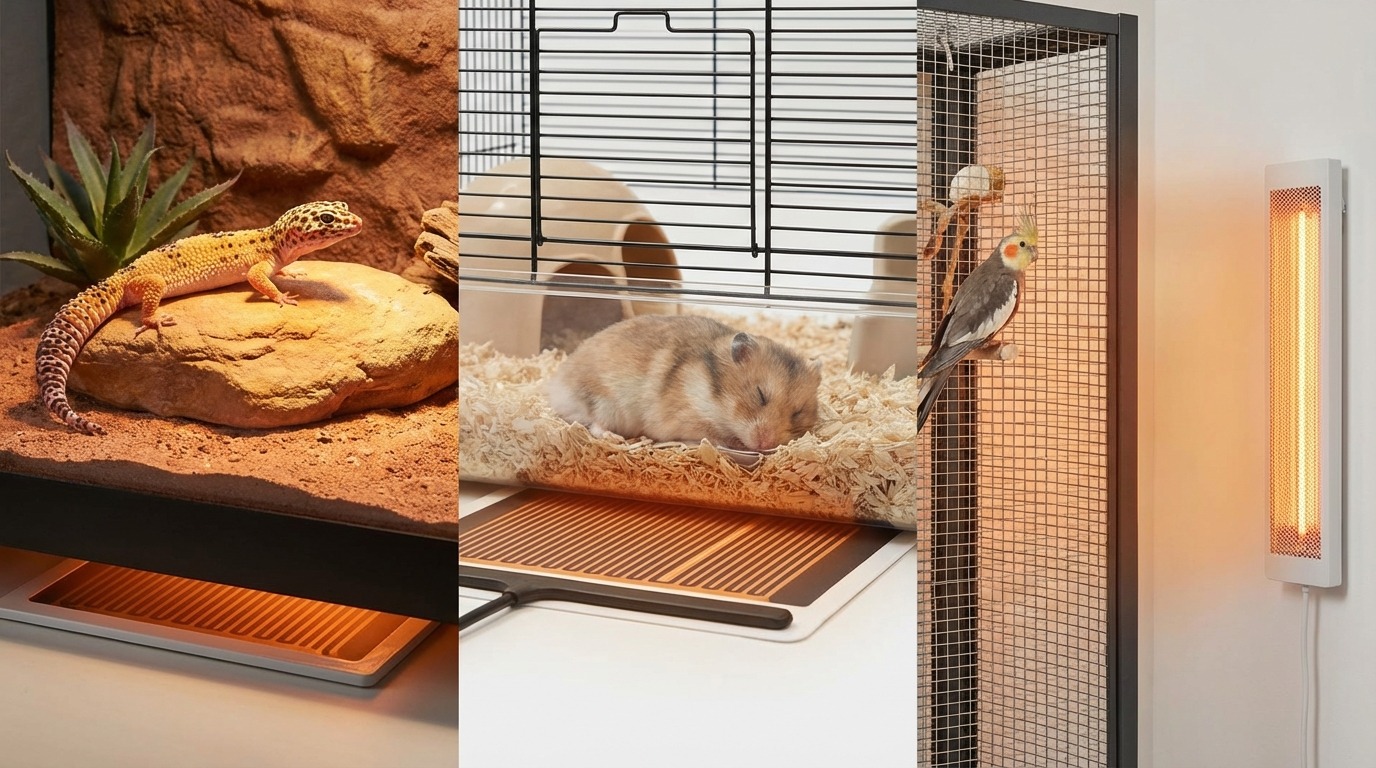 【飼育種類別】おすすめパネルヒーターの選び方