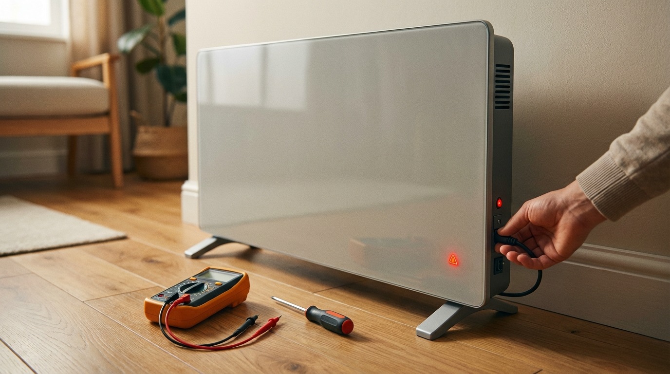 パネルヒーターのトラブル対処法