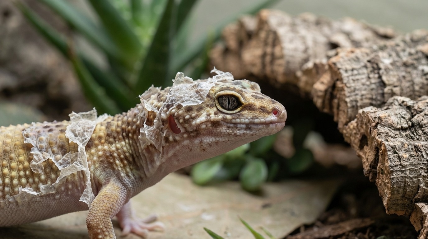 爬虫類の脱皮不全|原因・見分け方・対処法