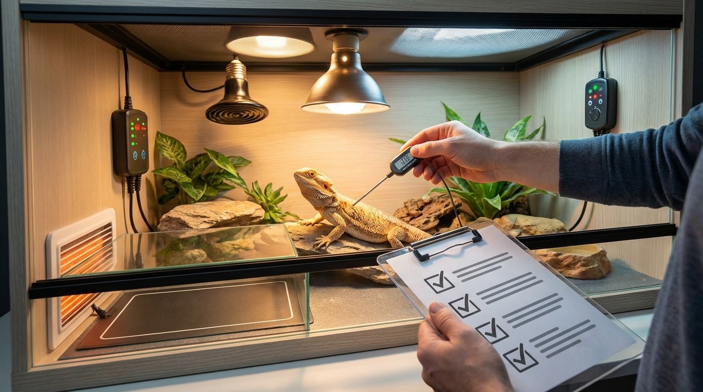 まとめ｜爬虫類の保温環境セルフチェックリスト