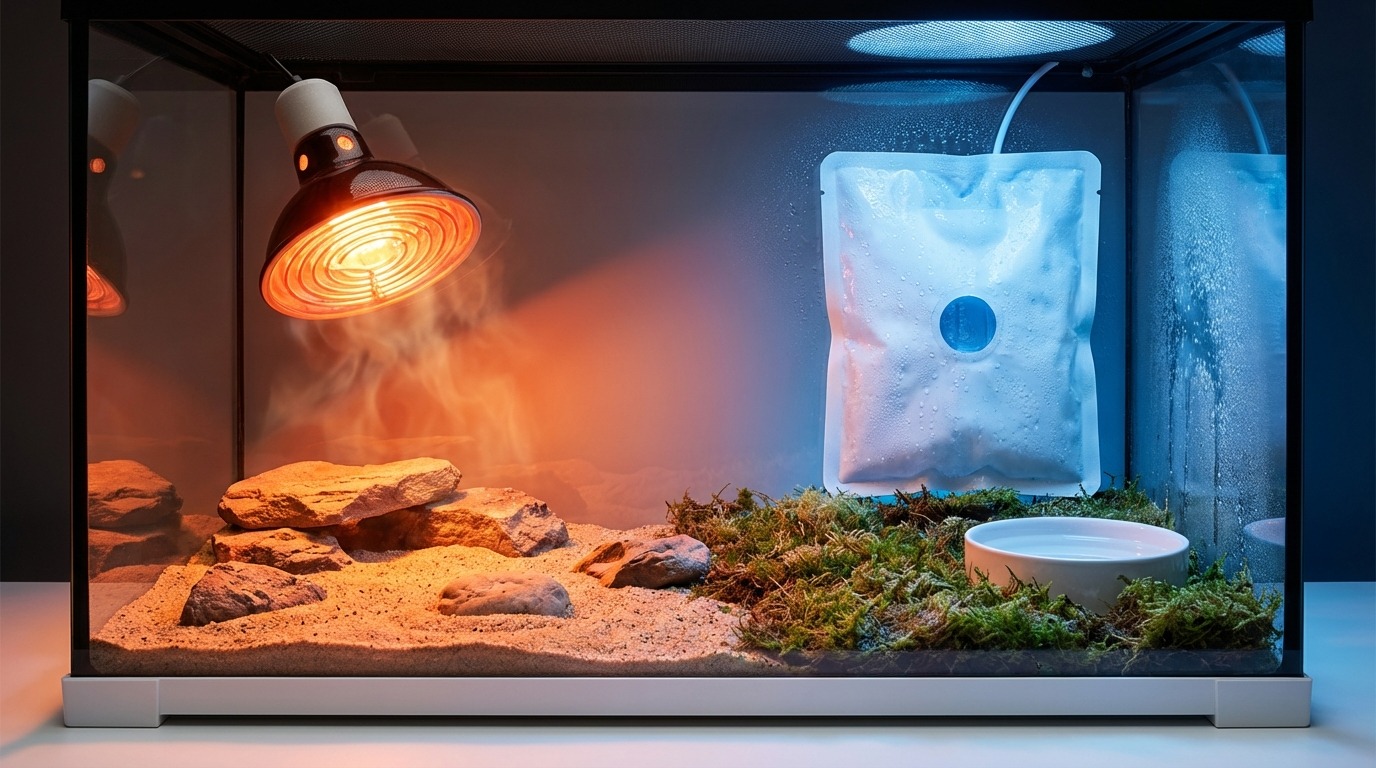 温度勾配の作り方|ホットスポットとクールゾーンの基本