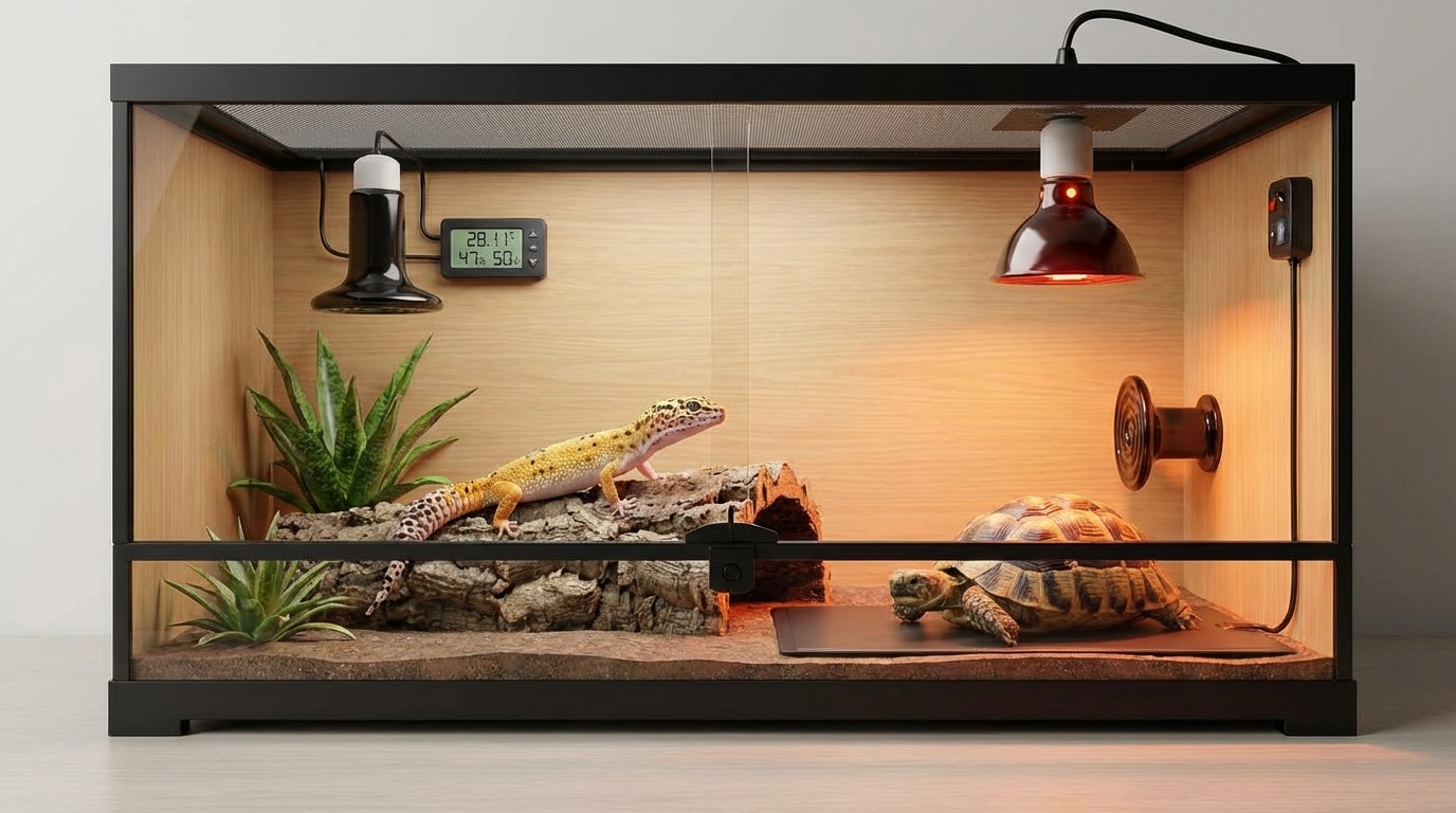 爬虫類の保温で失敗しないための3つの鉄則